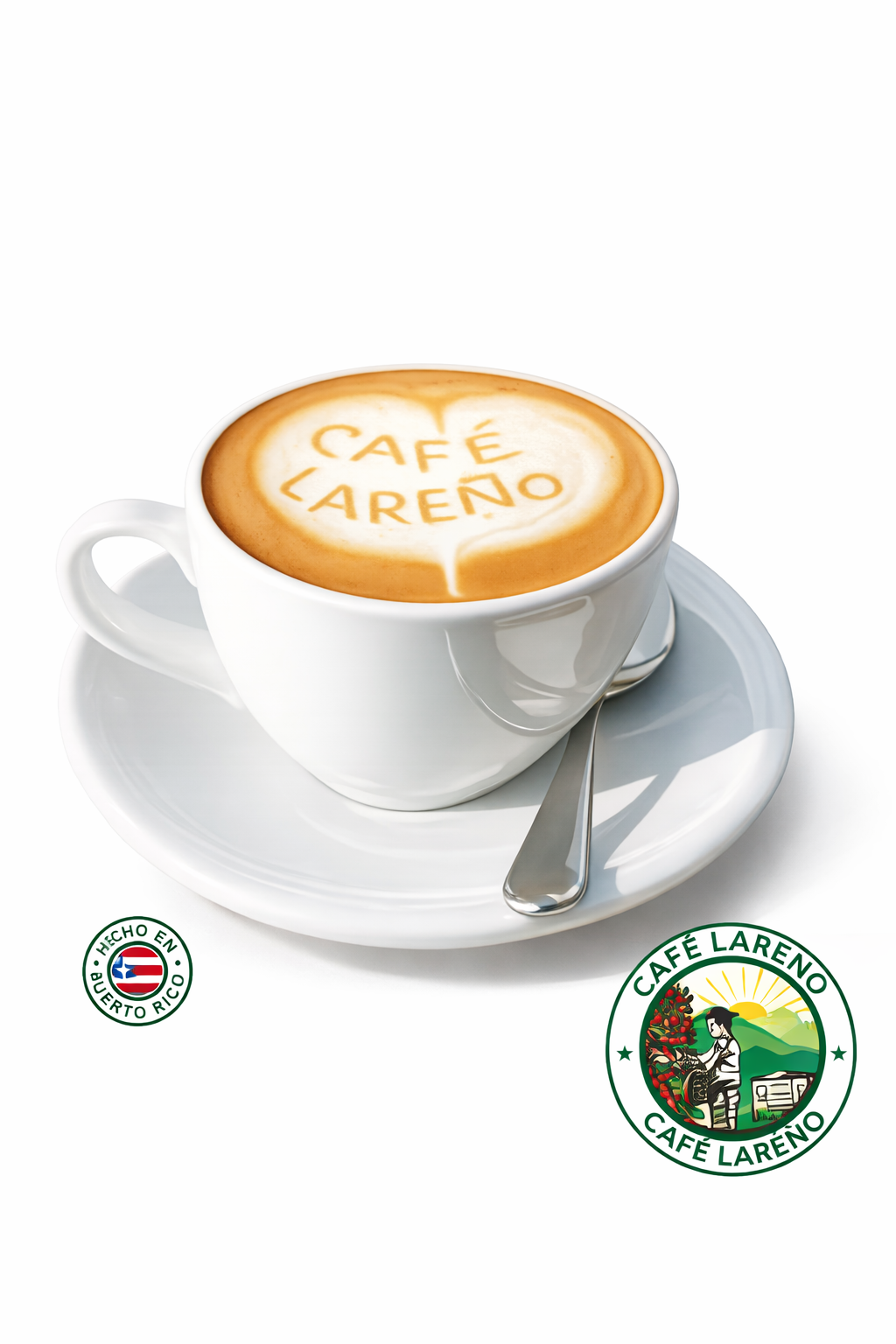 Café Lareño servido en El BoriPan